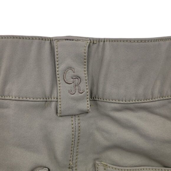 Goode Rider Womens Tan Breeches Knee Patch Equestrian Riding Pants Sz 30R - Picture 10 of 14